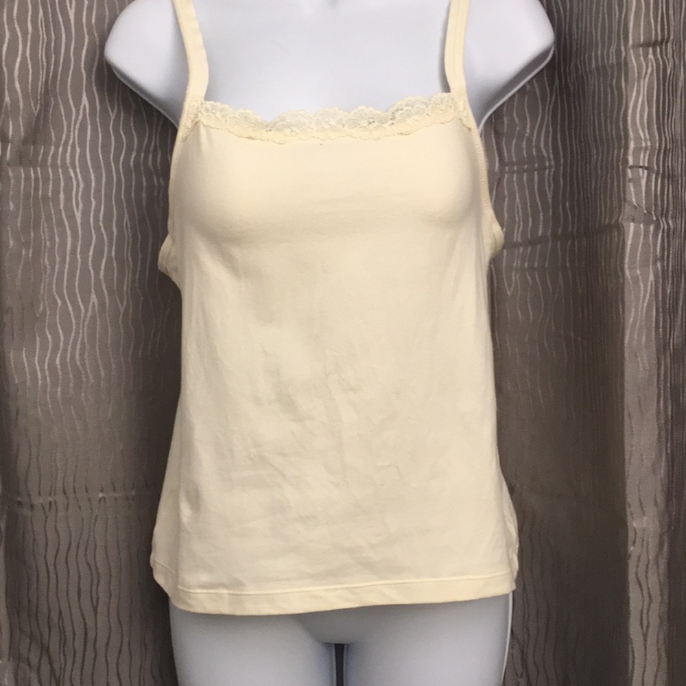 Ivory camisole with built in bra